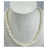 Strand of Genuine Pearl Necklace