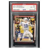 2001 Bowman Peyton Manning PSA 6 EX-MT