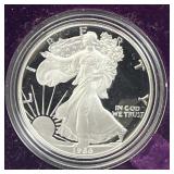 1986 Proof American Silver Eagle 1oz .999 1st Year