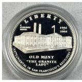 2006 Silver Proof Old Mint Commem. Dollar 90%