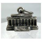 925 Silver Vtg Beau 3D Lincoln Memorial Charm