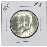 1965 JFK 40% Silver Half Dollar, Quality