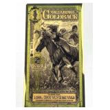 1 Oklahoma Goldback 1/1000th Oz. 24K Gold