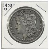 1900-O Morgan Silver Dollar, US $1 Coin, 90%
