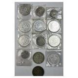 Vtg. Mexico & More Coins Collection w/ Silver