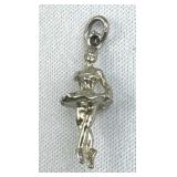 925 Silver Vintage 3D Ballerina Charm