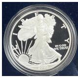 2005 Proof American Silver Eagle 1oz .999 in Case
