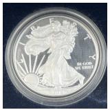 2019 Proof American Silver Eagle 1oz .999 in Case