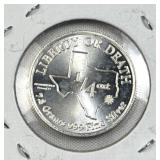 1/4oz Silver TX Liberty or Death Hart