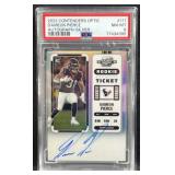 2022 Optic Dameon Pierce RC Auto Silver PSA 8