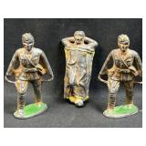 Barclay USA Pre-WWII Lead Wounded Soldier Set