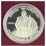 1982 Silver Proof Washington Commem Half 90%
