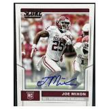 2017 Panini Score Joe Mixon OU Rookie Auto