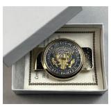 JFK Half Dollar (Two-Tone) Money Clip in Box