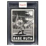 Babe Ruth by Joshua Vides Topps P70 #653