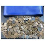 Vintage Wheat Cents Collection in Bank Bag (3lb+)