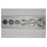 1957 Canada Mint Silver Coin Set, Uncirculated