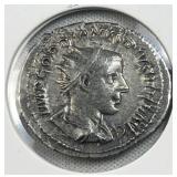 c. 238-244 Roman Silver Denarius of Gordian III