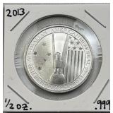1/2oz Silver 2013 Australia/USA War in Pacific