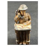 USA Manoil Lead WWI Field Phone Operator #55