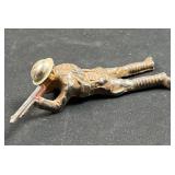 c. 1930s USA Lead Rifleman (Prone) Toy