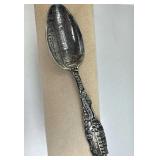 925 Silver Vintage Seeing Chicago Souvenir Spoon