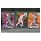 (3) 2022 Mosaic Shohei Ohtani Parallel Cards
