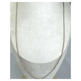 925 Silver Italy Twisted Rope Chain Necklace