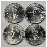 (4) 1776-2026 Enduring Freedom 250th Half USA