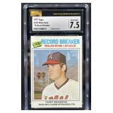 1977 Topps Nolan Ryan Record Breaker CSG 7.5