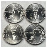 (4) 1776-2026 Enduring Liberty 250th Half USA