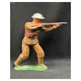 c. 1930s Lead USA Rifleman #747 Toy Soldier