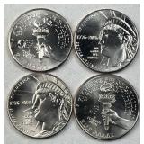 (4) 1776-2026 Enduring Freedom 250th Half USA