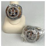 2017 Astros World Champs Rings w/ Altuve