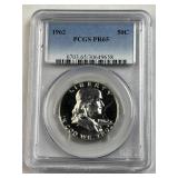 1962 PCGS PR65 Franklin Half Dollar