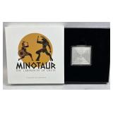 1.5oz Silver Minotaur's Labyrinth Maze Coin .999