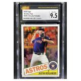 2020 Topps Silver '85 Justin Verlander CSG 9.5