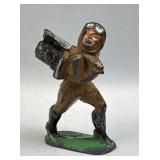 c. 1930's USA Lead Soldier Toy, Signal Aviator