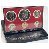 1975 US Mint Proof Coin Set with Ike