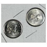 (2) 2026-P Liberty Over Tyranny Dime, BU 10c NEW