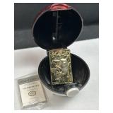 1999 Pokemon Pikachu Gold Plated Bar in Pokeball