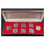 1836-1976 Silver Half Dollar Collection in Case