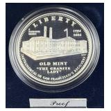 2006 Silver Proof Commem. Dollar, Old Mint 90%