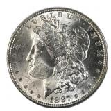 1887 Morgan Silver Dollar, Nice Quality