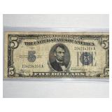 1934-A $5 Silver Certificate
