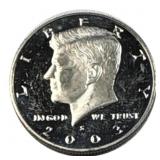 2003-S Kennedy Half Dollar 90% Silver Proof