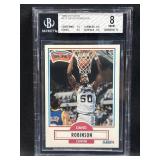 1990-91 David Robinson Fleer BGS 8