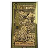 2024 South Dakota 1 Goldback 24K Gold 1/1000 Oz