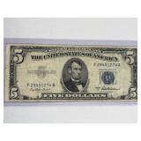 1953-A $5 Silver Certificate