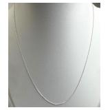 925 Silver 18" Fine Link Chain Necklace